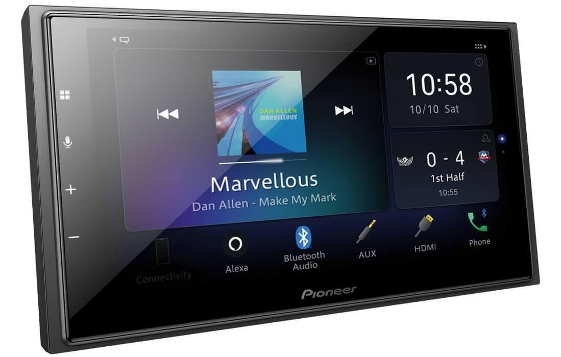 Pioneer DMH-Z6350BT Alexa enabled Touch Screen Stereo