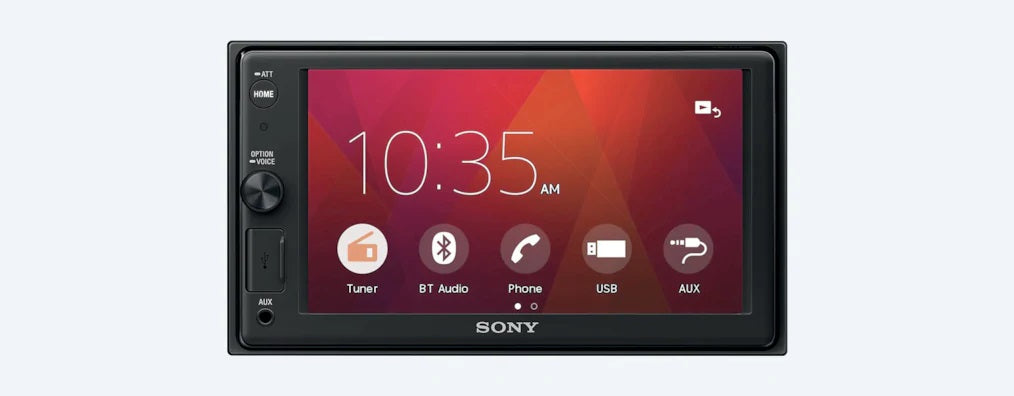Sony XAV-AX1000 - 6.2" Car Touch Screen player with Apple Car Play