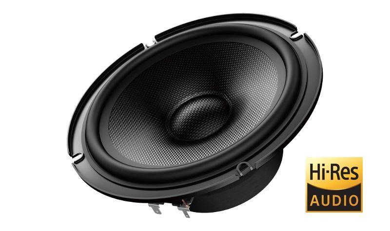 Pioneer TS-Z65CH Hi-Res Car Component Speakers